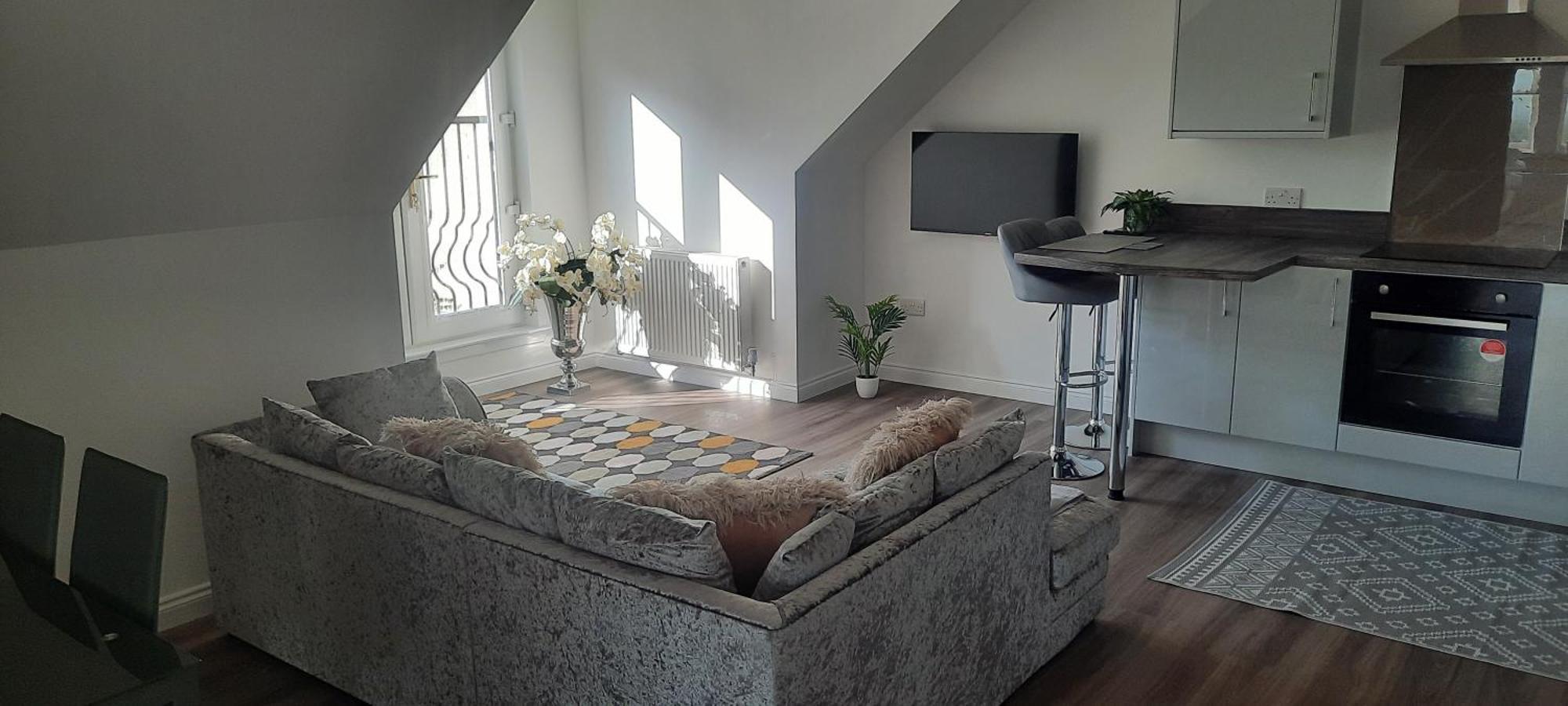 Lanarkshire Apartment- Views- Sleeps 4- Balcony 라크홀 외부 사진